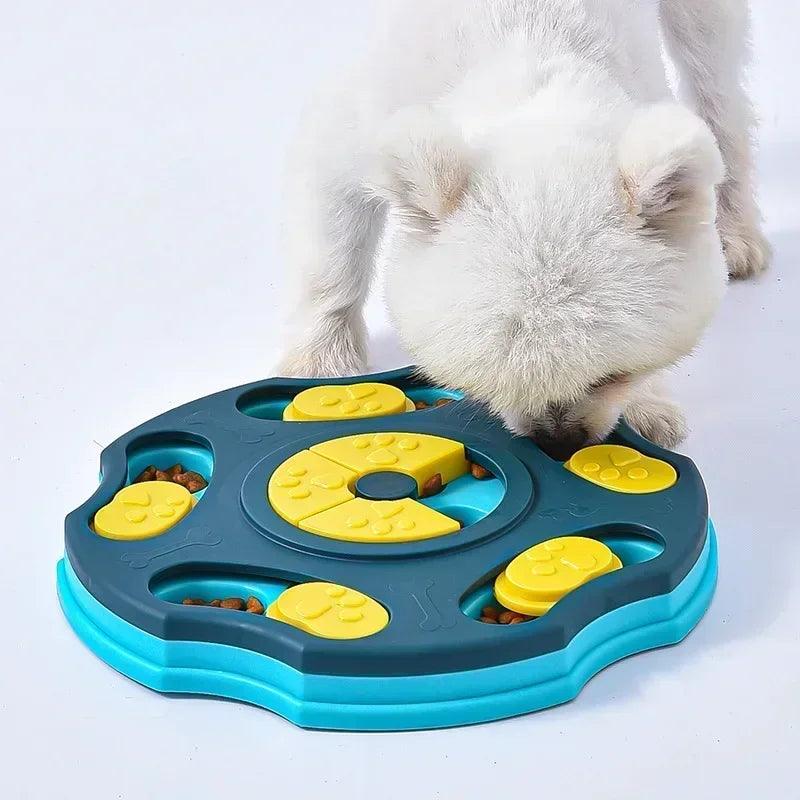 Brinquedo Alimentador de quebra-cabeça para cães